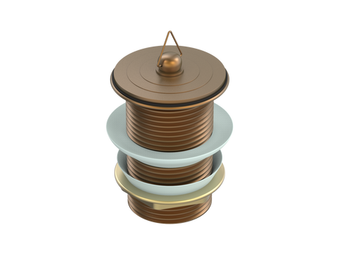 Accessories ParTaps Universal Waste 40mm Standard Colour: Burnished Style: No Overflow Place & Palette