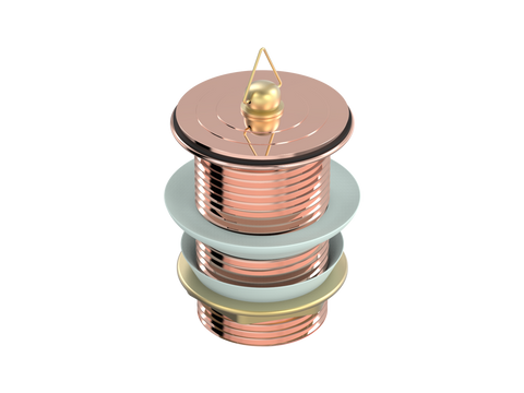 Accessories ParTaps Universal Waste 40mm Standard Colour: Copper Style: No Overflow Place & Palette
