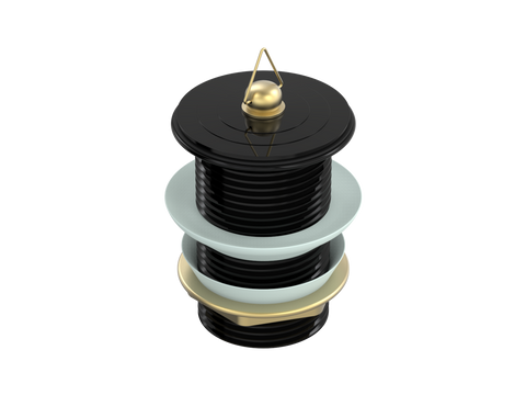 Accessories ParTaps Universal Waste 40mm Standard Colour: Midnight Black Style: No Overflow Place & Palette