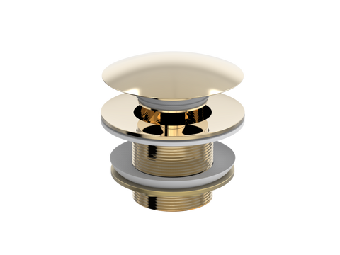 Accessories ParTaps Universal Waste 40mm To Suit Bath Colour: Brass Gold Place & Palette