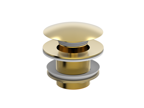 Accessories ParTaps Universal Waste 40mm To Suit Bath Colour: Brushed Gold Place & Palette
