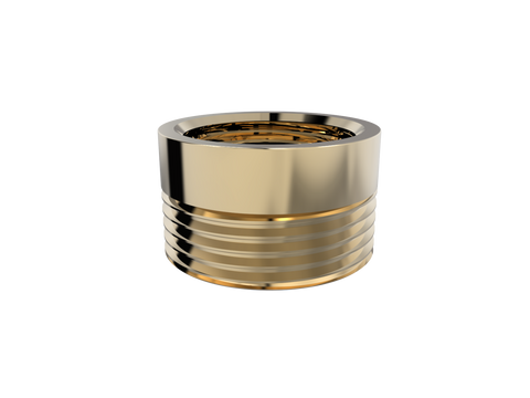 Accessories ParTaps Universal Waste Adaptor 32mm to 40mm Colour: Brass Gold Place & Palette