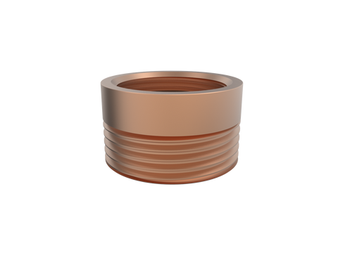 Accessories ParTaps Universal Waste Adaptor 32mm to 40mm Colour: Brushed Copper Place & Palette