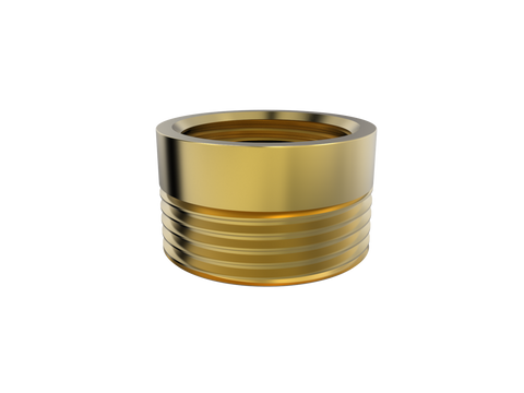 Accessories ParTaps Universal Waste Adaptor 32mm to 40mm Colour: Brushed Gold Place & Palette