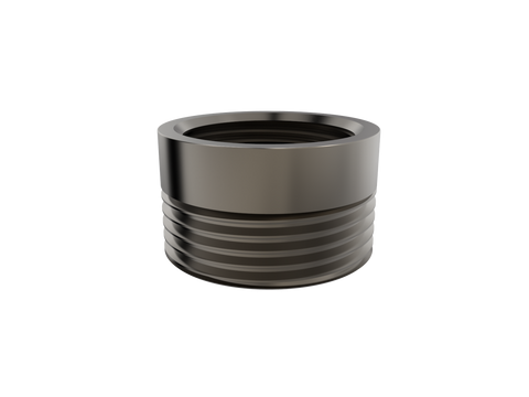 Accessories ParTaps Universal Waste Adaptor 32mm to 40mm Colour: Brushed Gunmetal Place & Palette