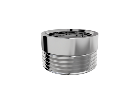 Accessories ParTaps Universal Waste Adaptor 32mm to 40mm Colour: Chrome Place & Palette