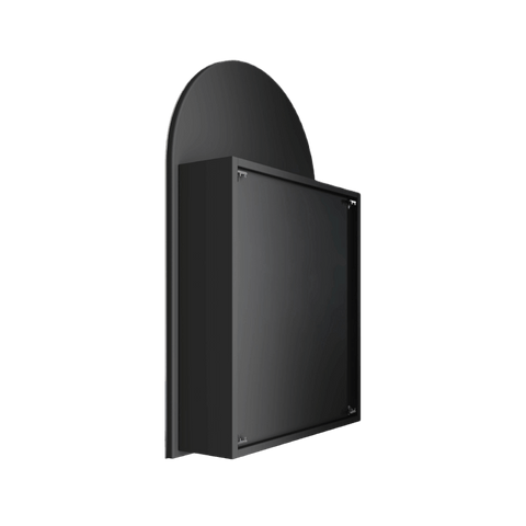 Mirrors Thermogroup Arch-Shaped Mirror Cabinet Colour: White Place & Palette