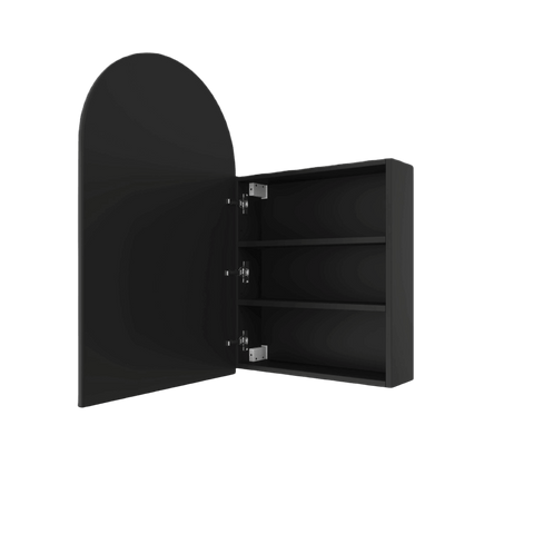 Mirrors Thermogroup Arch-Shaped Mirror Cabinet Colour: White Place & Palette