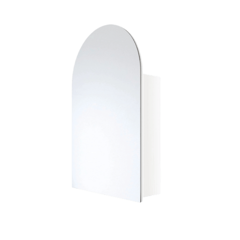 Mirrors Thermogroup Arch-Shaped Mirror Cabinet Colour: White Place & Palette