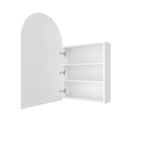 Mirrors Thermogroup Arch-Shaped Mirror Cabinet Colour: White Place & Palette