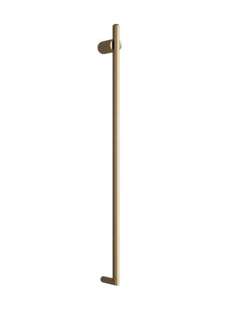 Accessories Thermogroup Vertical Heated Towel Rail Colour: Brushed Brass Place & Palette