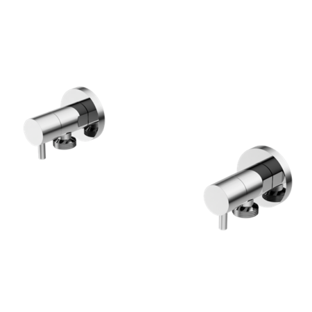 Tapware Nero Washing Machine Tap Set Colour: Chrome Place & Palette