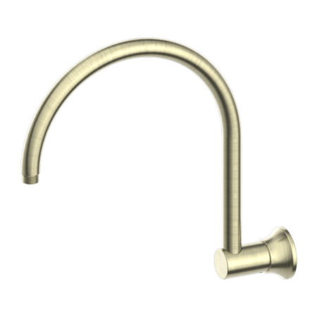 Showers Nero York Shower Arm Colour: Aged Brass Place & Palette