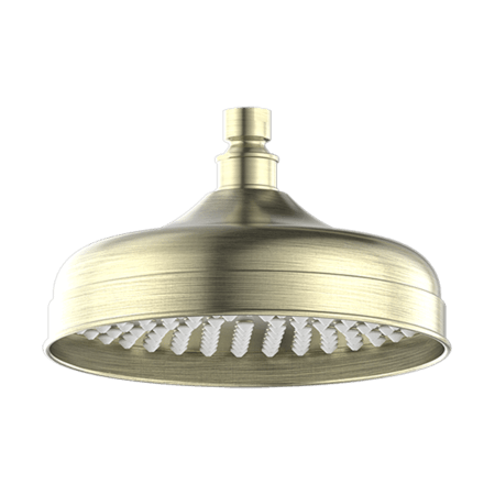 Showers Nero York Shower Head Colour: Aged Brass Place & Palette