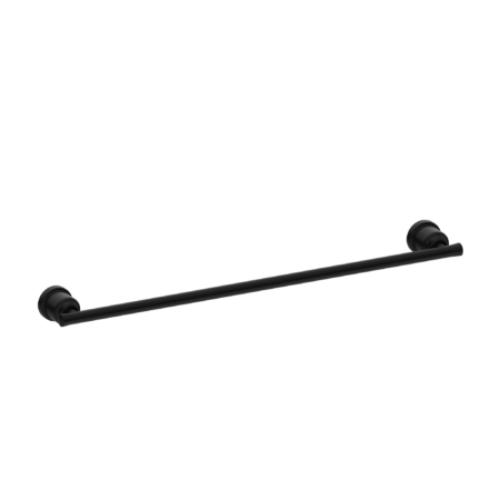 Accessories Nero York Single Towel Rail Colour: Matte Black Place & Palette