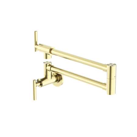 Tapware Nero Zen 316L Stainless Steel Pot Filler Colour: Brushed Gold Place & Palette