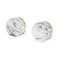 Serenity Wall Top Assembly With Arabescato Corchia Handle - Nero Serenity Collection - Chrome FinishBrushed Gold Finish