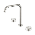 Serenity Bath/Kitchen Set Edge Spout With Metal Handle - Nero Serenity Collection - Chrome FinishBrushed Nickel Finish