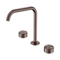 Serenity Bath/Kitchen Set Edge Spout With Metal Handle - Nero Serenity Collection - Chrome FinishBrushed Bronze Finish