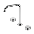 Serenity Bath/Kitchen Set Edge Spout With Metal Handle - Nero Serenity Collection - Chrome Finish