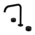 Serenity Bath/Kitchen Set Edge Spout With Metal Handle - Nero Serenity Collection - Chrome FinishMatte Black Finish