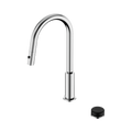 Serenity Progressive Pull Out kitchen Set With Marquina Black Handle - Nero Serenity Collection - Chrome Finish