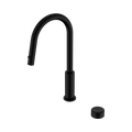 Serenity Progressive Pull Out kitchen Set With Marquina Black Handle - Nero Serenity Collection - Chrome FinishMatte Black Finish