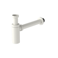 Accessories Nero 40mm Round Bottle Trap Colour: Matte White Place & Palette