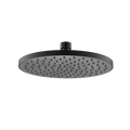 Showers Modern National Abs Shower Head Colour: Electroplated Matte Black Style: Round Size: 215mm Place & Palette