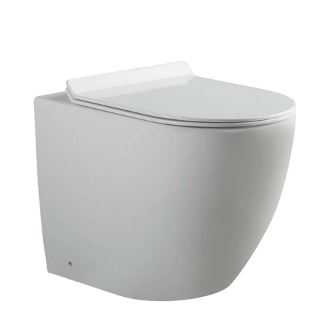 Toilets BelBagno Alexander-R Rimless Wall Faced Pan Toilet Place & Palette