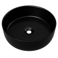 Basins Timberline Allure Ceramic Basin 360mm Color: Black Matte Place & Palette