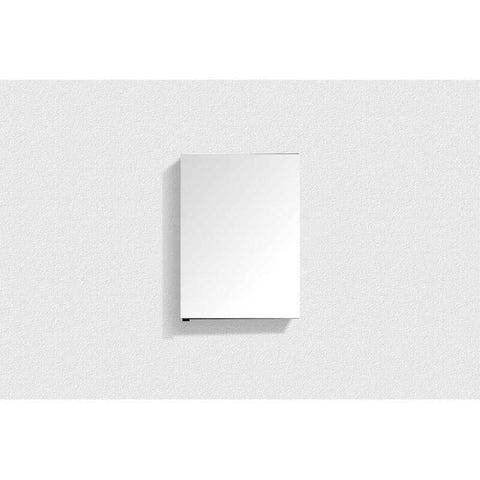 Mirrors BelBagno Aluminium LED Shaving Cabinet Size: 500x112x700 Place & Palette