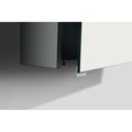 Mirrors BelBagno Aluminium LED Shaving Cabinet Size: 500x112x700 Place & Palette