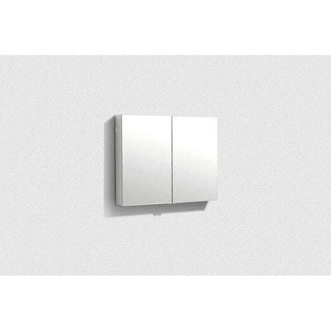 Mirrors BelBagno Aluminium LED Shaving Cabinet Size: 500x112x700 Place & Palette