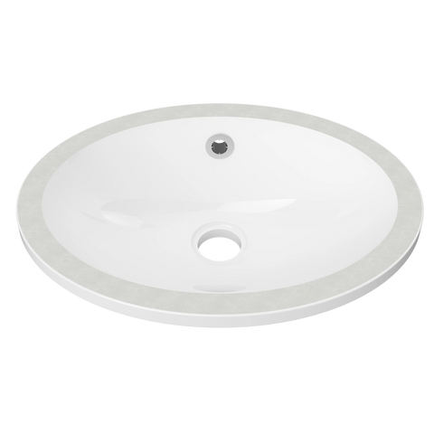 Amara Undermount Basin-Basins-Timberline-White Gloss-place-and-palette