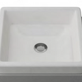 Basins Timberline Arcade Inset Ceramic Basin 400mm Color: White Gloss Place & Palette