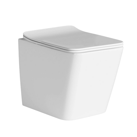 Toilets BelBagno Ardente-R Rimless Wall Faced Pan Toilet Place & Palette