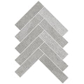 Tiles The Manly Collection Artemis Marble Herringbone Tile Colour: New Grey Place & Palette