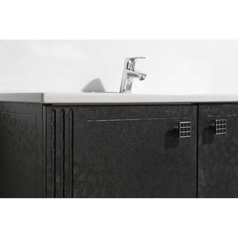 Vanities BelBagno Atria Neo II Vanity Finish: Black Pattern Place & Palette