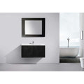 Vanities BelBagno Atria Neo II Vanity Finish: Black Pattern Place & Palette