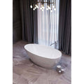 Baths BelBagno Aveo Bath Size: 1740x850x580 Place & Palette