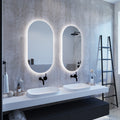 Mirrors Thermogroup Backlit Pill Shape Mirror Colour: Cool Light Place & Palette