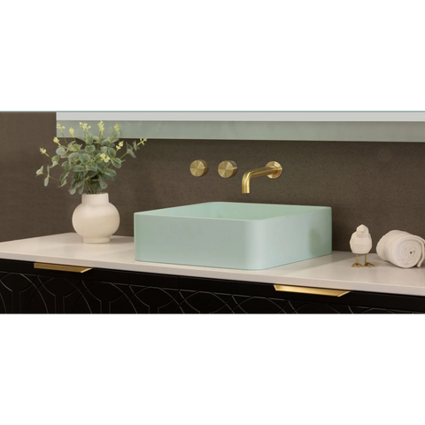 Basins The Peninsula Collection Bella Basin Colour: Matte Black Place & Palette