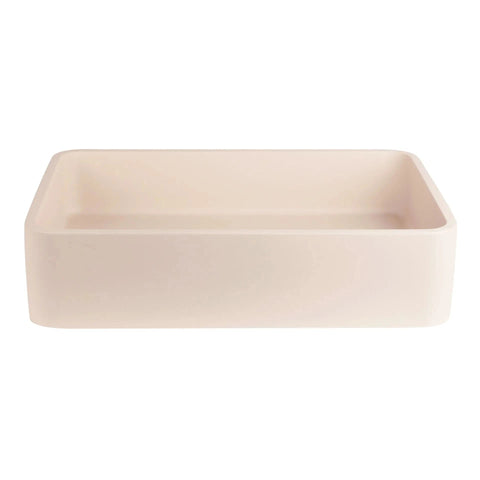 Basins The Peninsula Collection Bella Basin Colour: Ash White Place & Palette