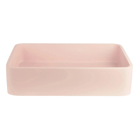 Basins The Peninsula Collection Bella Basin Colour: Blush Pink Place & Palette