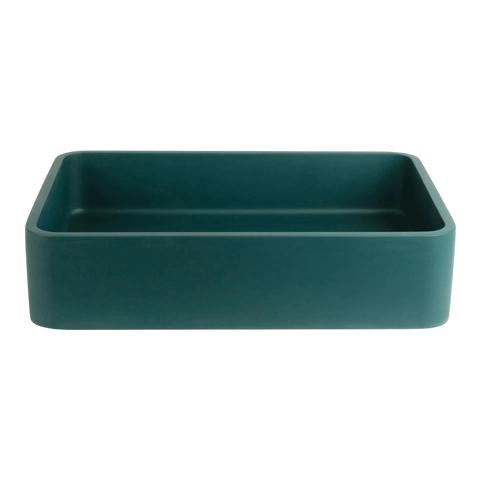 Basins The Peninsula Collection Bella Basin Colour: Teal Place & Palette