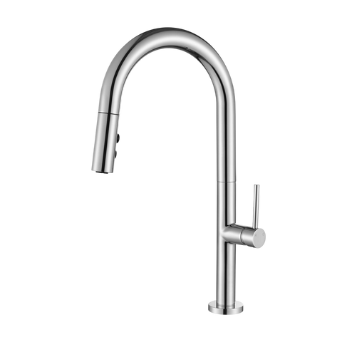 Tapware Modern National Bentlee Pull Out Kitchen Mixer Colour: Electroplated Chrome Place & Palette