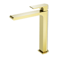 Tapware Nero Bianca Tall Basin Mixer Colour: Brushed Gold Place & Palette