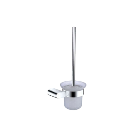 Accessories Nero Bianca Toilet Brush Holder Colour: Chrome Place & Palette