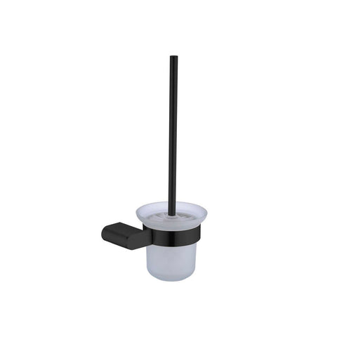 Bianca Toilet Brush Holder-Accessories-Nero-Matte Black-place-and-palette